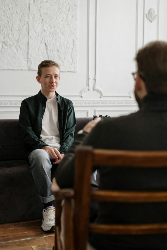 A supportive therapy conversation